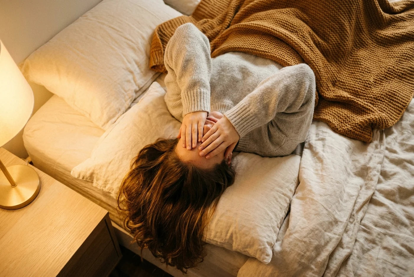 The exhaustion that keeps you awake.