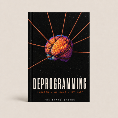 DEPROGRAMMING — the guided journal, front cover